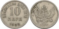 Montenegro 10 Para Nikolaus I.