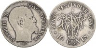 Dänisch Westindien 10 Cents Frederik VII.