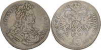 RDR Schlesien Breslau 3 Kreuzer Carl VI., 1711-1740.