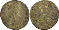 Schlesien Württemberg Öls XV Kreuzer Sylvius Friedrich, 1664-1697.