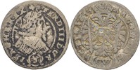 RDR Schlesien Glatz 3 Kreuzer Ferdinand III., 1637-1657.