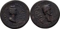 Kilikien Flaviopolis Bronze Antoninus Pius, with Faustina Senior. AD 138-161.