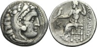 Könige von Makedonien Drachme Alexander III., 336-323