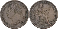 Grossbritannien Farthing George IV., 1820-1830
