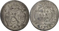 Nassau Weilburg Kreuzer Carl August, 1719-1753.