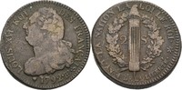 France Straßburg 2 Sol Konstitution, 1791-1793