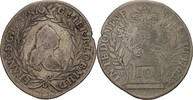 RDR Böhmen Prag 10 Kreuzer Franz I., 1745-1765.