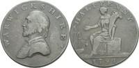 England Warwickshire Halfpenny Token