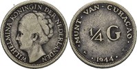 NL Curacao 1/4 Gulden Wilhelmina