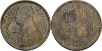 Monaco 20 Francs Louis II.