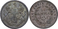 British Indien East India Company 1/12 Anna