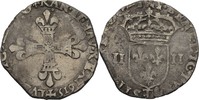 France Nantes 1/4 Ecu Ludwig XIII., 1610-1643.