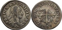 Italien Neapel Carlino da 10 Grana Ferdinando IV di Borbone, I Periodo 1759-1799.