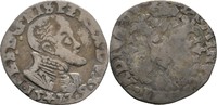 Brabant Maastricht 1/10 Ecu Philipp II. von Spanien, 1555-1598