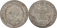 RDR Böhmen Prag 20 Kreuzer Joseph II., 1780-1790