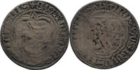 Sachsen Leipzig 1/2 Spitzgroschen Ernst, Albrecht und Wilhelm III., 1465-1482.