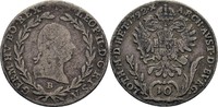 RDR Ungarn Kremnitz 10 Kreuzer Leopold I., 1790-1792