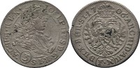 RDR Schlesien Breslau 3 Kreuzer Joseph I., 1705-1711.