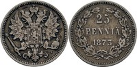 Russland Finnland 25 Penniä Alexander II., 1855-1881