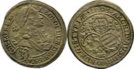 RDR Schlesien Brieg 3 Kreuzer Leopold I., 1657-1705