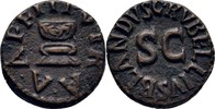RÖMISCHE KAISERZEIT Quadrans Augustus, 27 v. Chr. - 14 n. Chr.