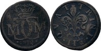 Italien Toscana Firenze 1/2 CRAZIA DA 2 1/2 QUATTRINI Cosimo III., 1670-1723