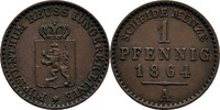 Reuss-jüngere Linie zu Schleiz Pfennig Heinrich LXVII., 1854-1867