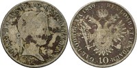 Austria Böhmen Habsburg Prag 10 Kreuzer Ferdinand I., 1835-1848