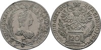 RDR Böhmen Prag 20 Kreuzer Maria Theresia, 1740-1780