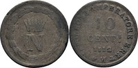 Italien Milano 10 Centesimi Napoleon I., 1804-1814.