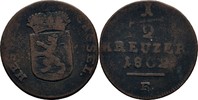 Hessen Kassel 1/2 Kreuzer Wilhelm I. 1803-1821 -