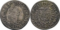 RDR Böhmen Prag 6 Kreuzer Leopold I., 1657-1705