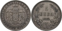 Bulgarien 5 Lewa Alexander I., 1879-1886