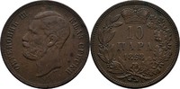 Serbien 10 Para Michael III. Obrenovic, 1839 - 1868