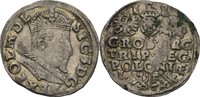 Polen Lublin Dreigröscher Trojak Sigismund III., 1587-1632