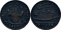 Britisch India - Madras 5 Cash George III., 1760-1820
