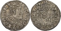 Polen Bromberg Dreigröscher Trojak Sigismund III. 1587-1632
