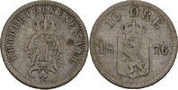 Norwegen 10 Öre Oscar II., 1872-1907