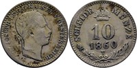 Austria Ungarn Venetien Venedig 10 Kreuzer Franz Joseph, 1848-1916.