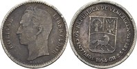 Venezuela 50 Centimos 1954 ss- 5,00 EUR Differenzbesteuert nach §25a UStG zzgl. 2,00 EUR Versand