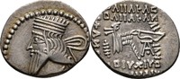 Persien Arsakiden Ekbatana Drachme Vologases III., 105-147