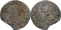 RDR Steiermark Graz 3 Kreuzer Leopold I., 1657-1705