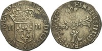 Frankreich Rennes 1/4 Ecu Heinrich IV., 1589-1610