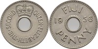 Fidschi Inseln 1 Penny Elisabeth II., 1952-heute