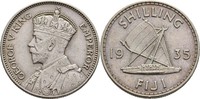 Fidschi Inseln 1 Shilling George V., 1910-36