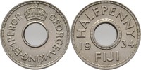 Fidschi Inseln 1/2 Penny George V., 1910-36