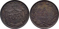 Rumänien 5 Bani Karl I., 1866-81