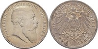 Baden Karlsruhe 5 Mark Friedrich I. 1856-1907