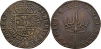 Belgien Brabant Brüssel Rechenpfennig Jeton Albert und Elisabeth, 1598-1621