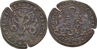 Belgien Brabant Brüssel Rechenpfennig Jeton Carl II. von Spanien, 1665-1700